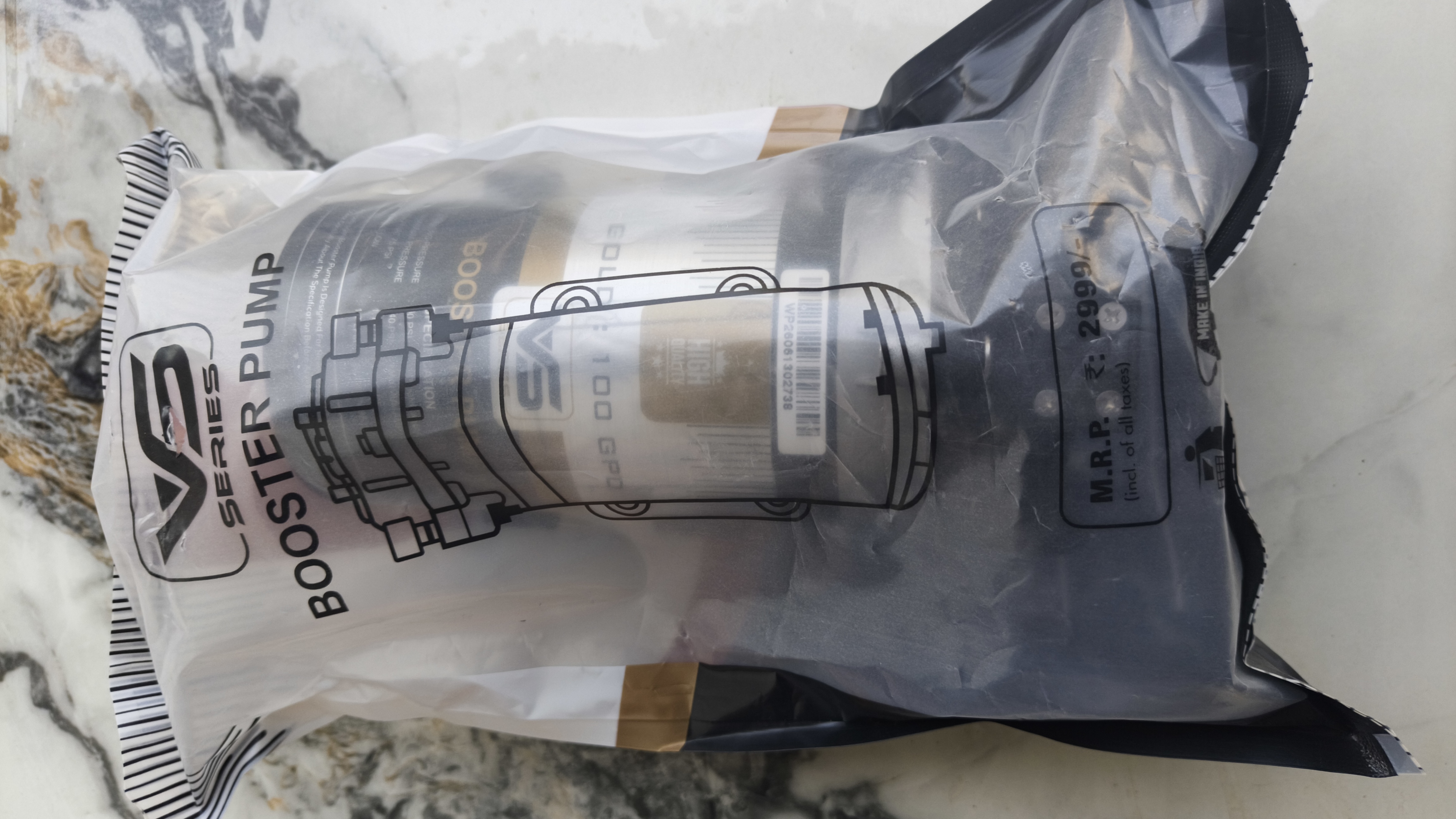 RO Booster Pump 100 GPD